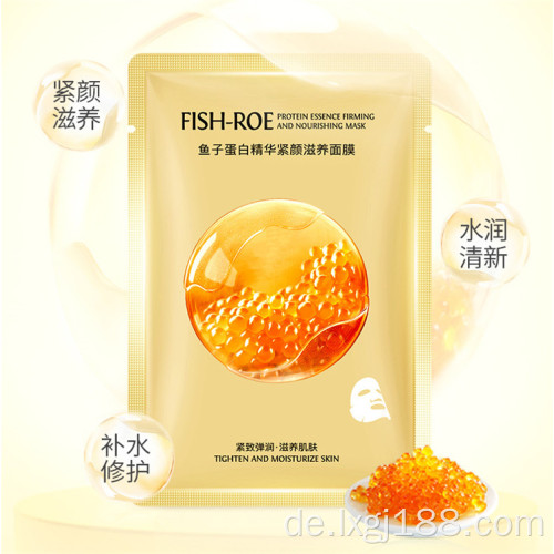 feuchtigkeitsspendende Gesichtspflege goldene Kaviar-Gesichtsmaske